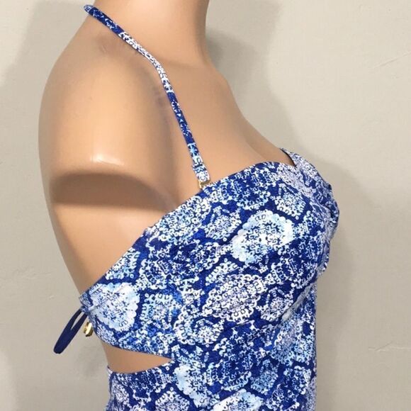 Lauren Ralph Lauren twist tankini set. - Picture 10 of 15